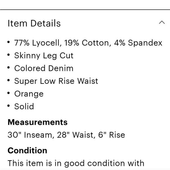 Anthropologie Level 99 Jeans Skinny - Picture 10 of 10